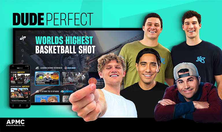 Dude Perfect Streaming Service Expands Content Offering and Welcomes the Hulett Brothers to an All-Star Lineup of Trusted Creators: Zach King, Ryan Trahan, and Mark Rober