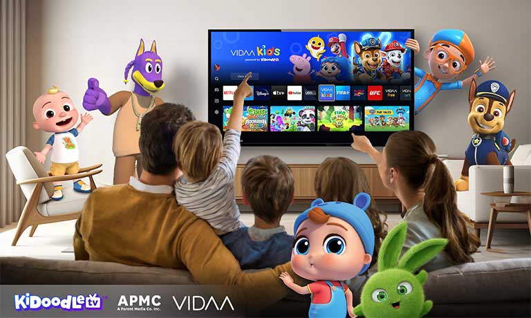 Hisense, VIDAA USA, Inc. and A Parent Media Co. Inc. Come Together to Deliver Safe Streaming™ for Kids and Families On Hisense TVs